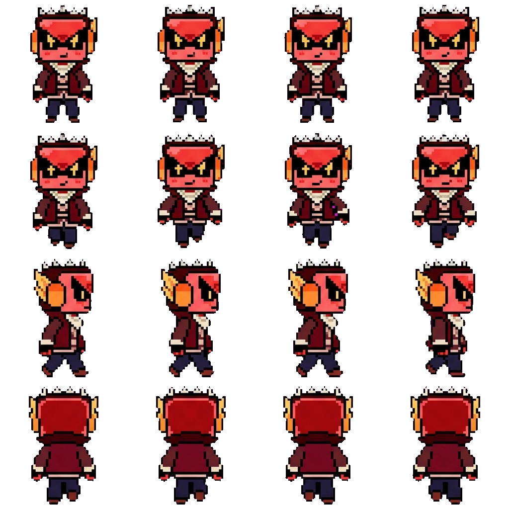 Derak movement sprite