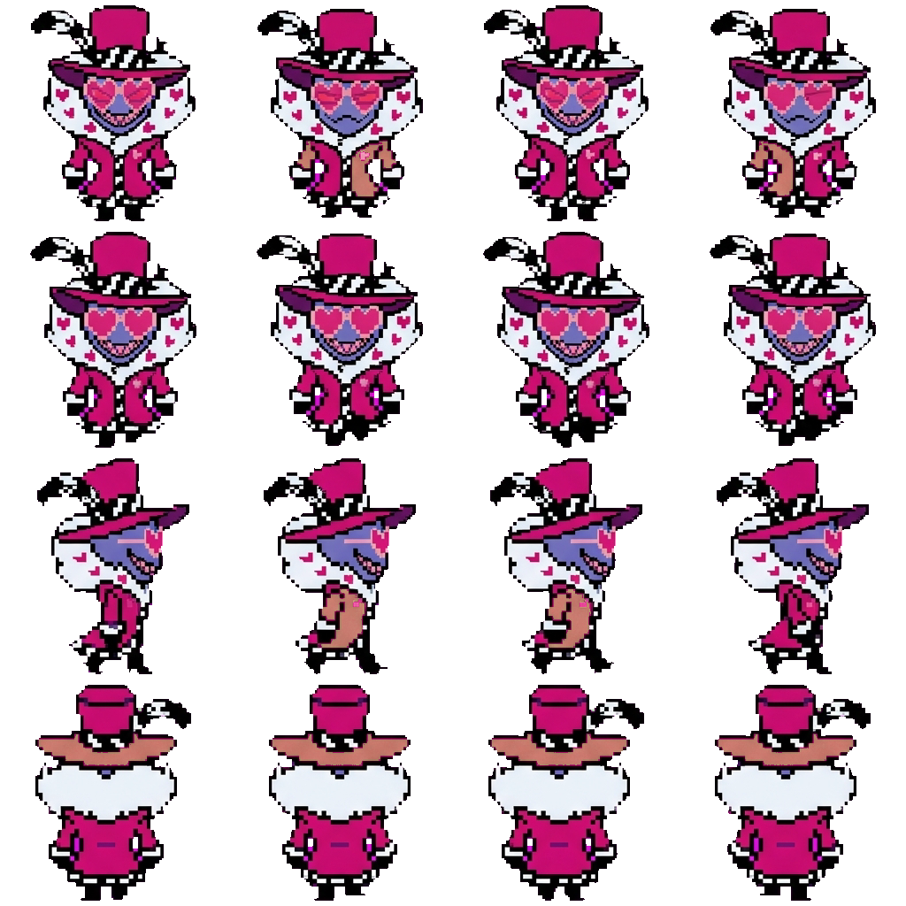 Valentino movement sprite