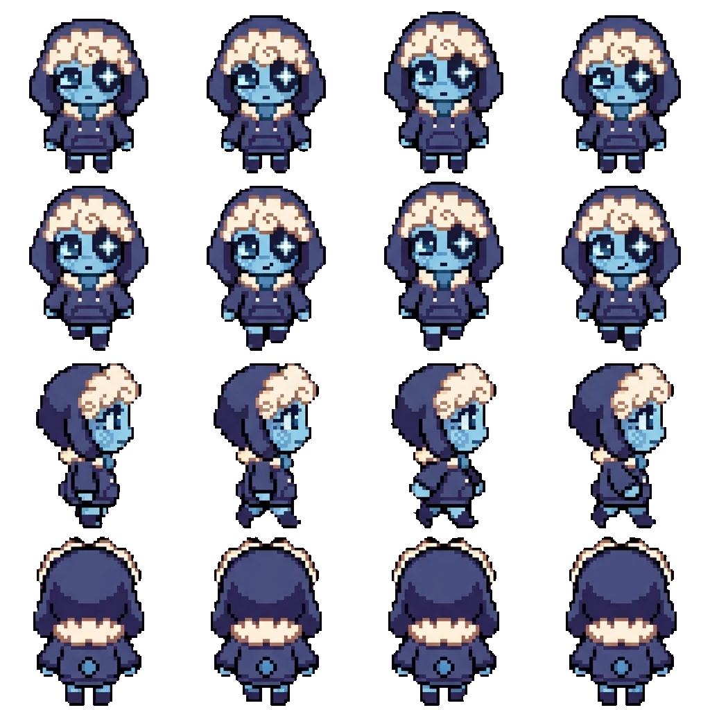 Astro movement sprite