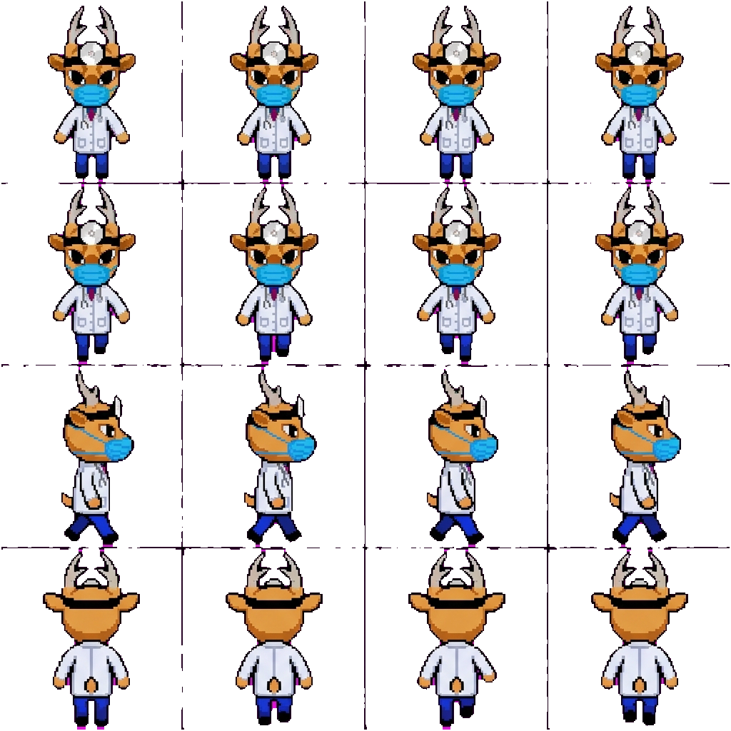 Doctor harlow movement sprite