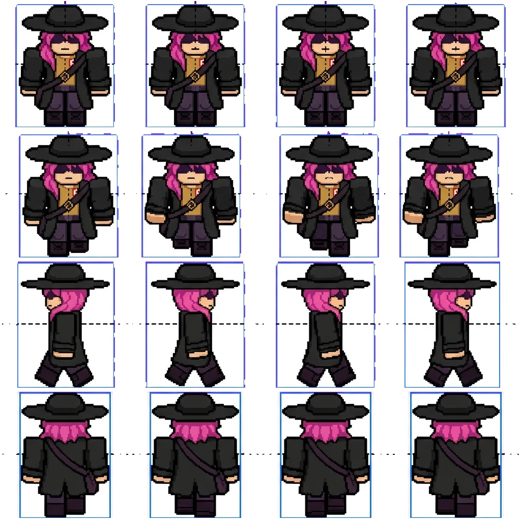 Jane Doe movement sprite