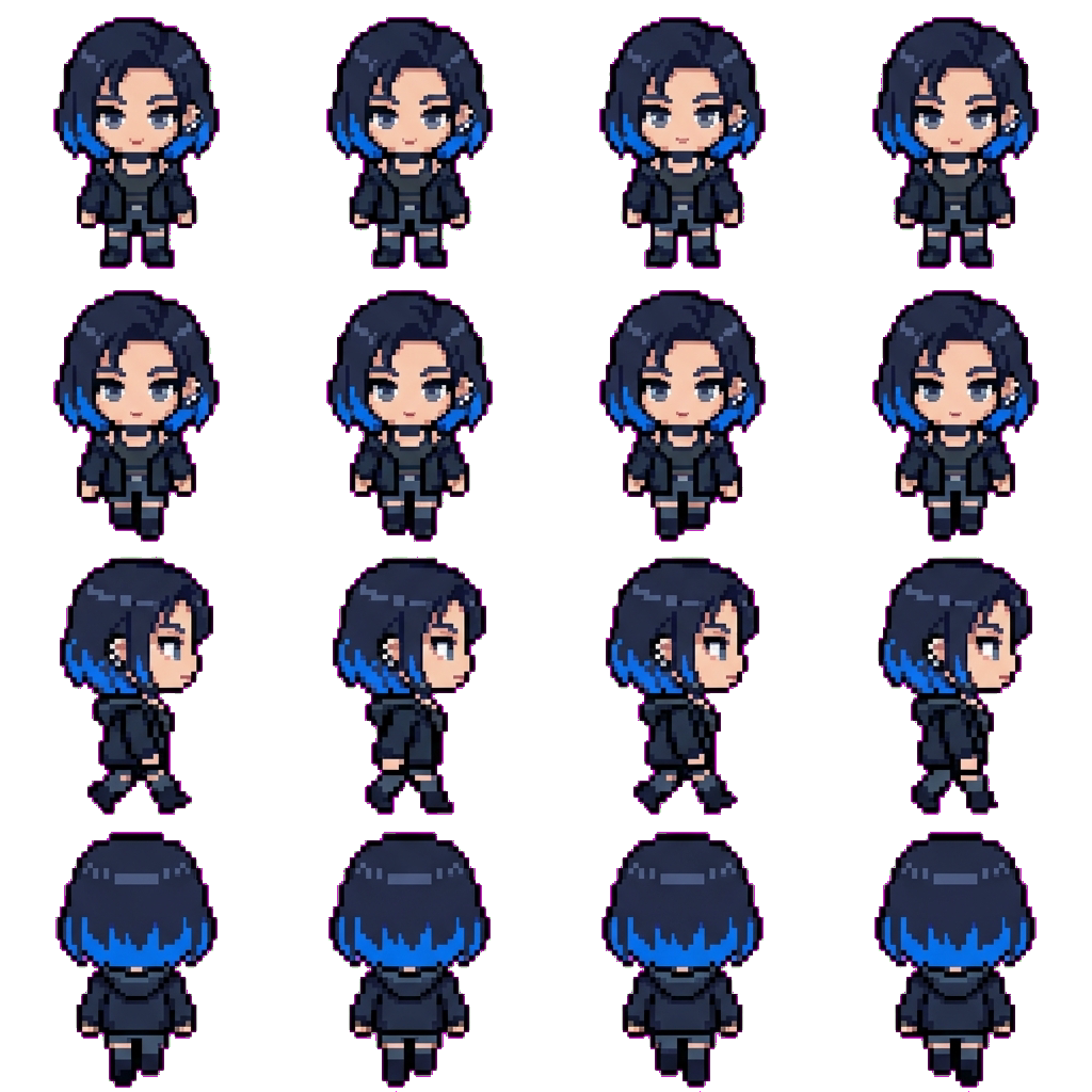 Anna movement sprite