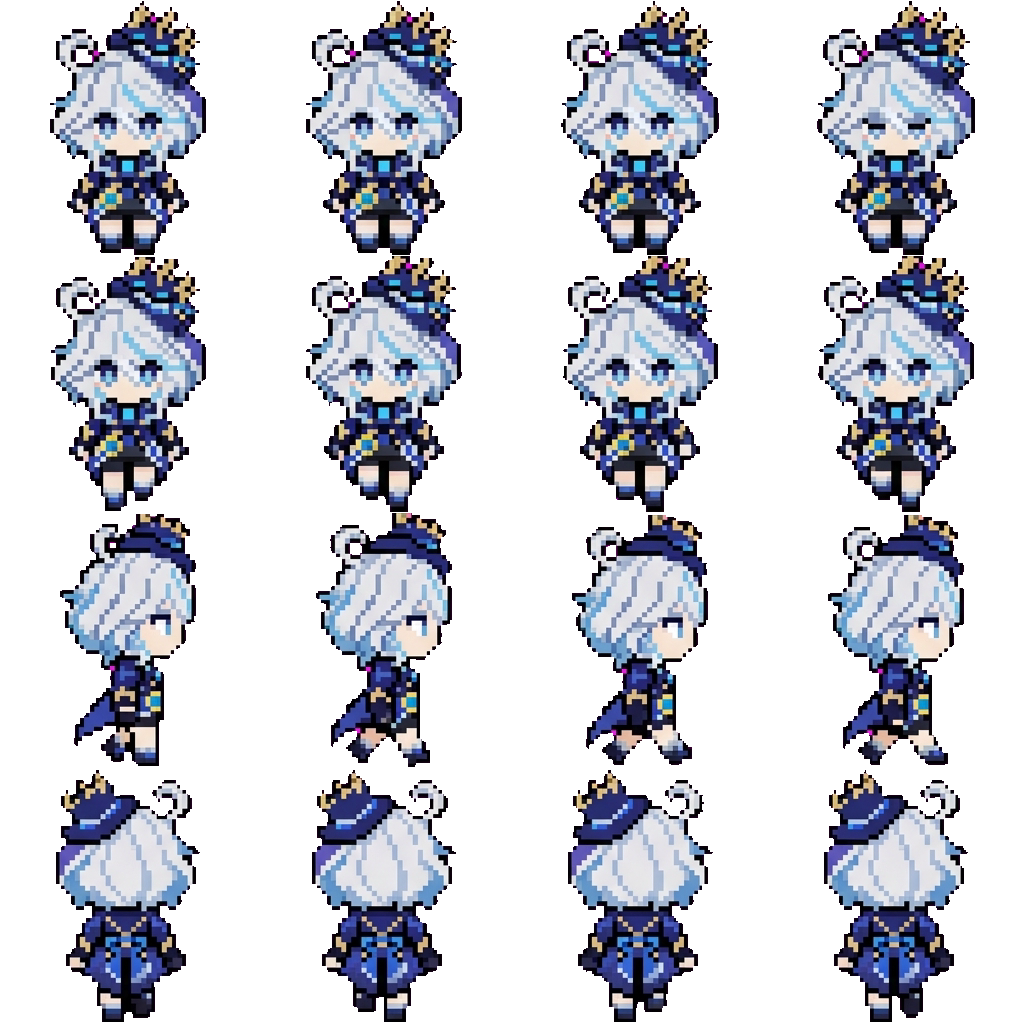 Furina movement sprite
