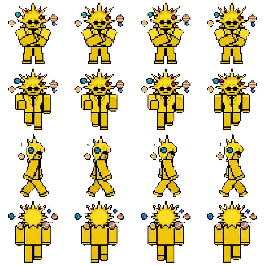Sun movement sprite