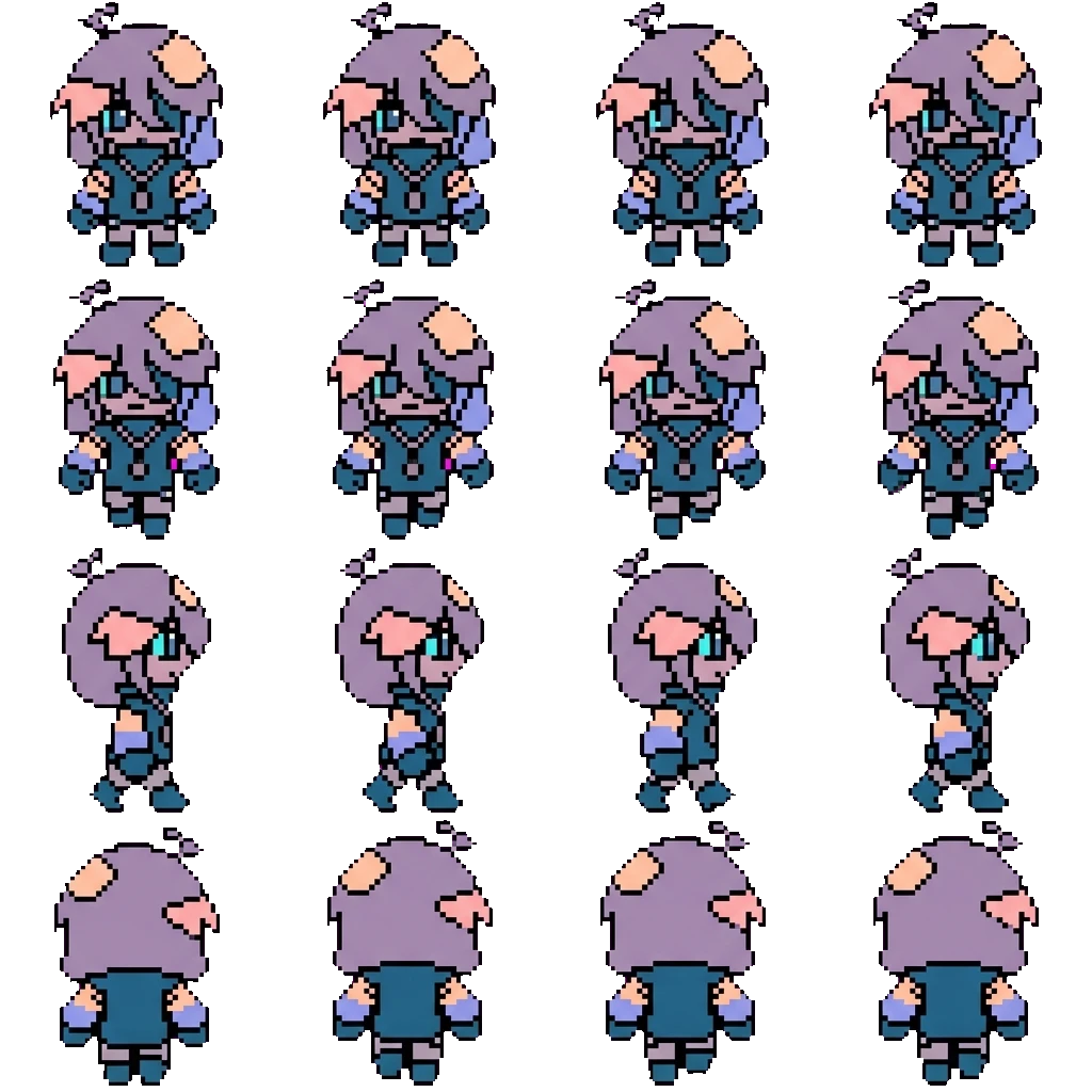 Agetha movement sprite