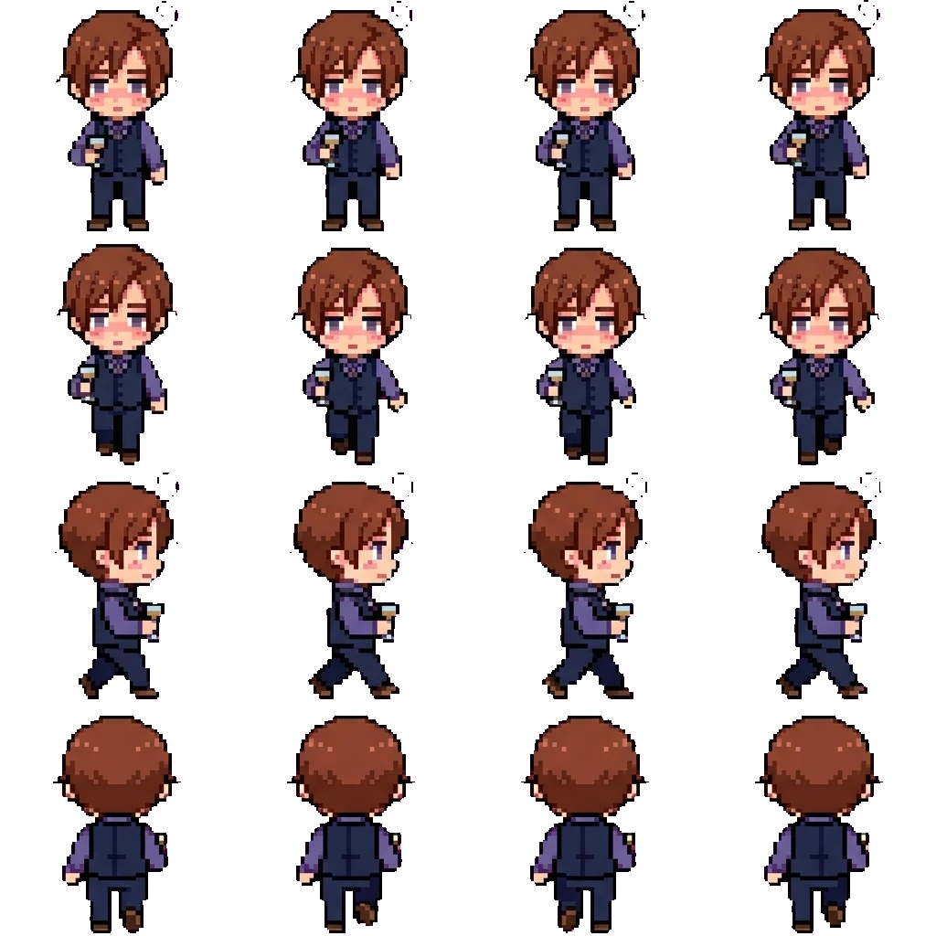 Romano movement sprite