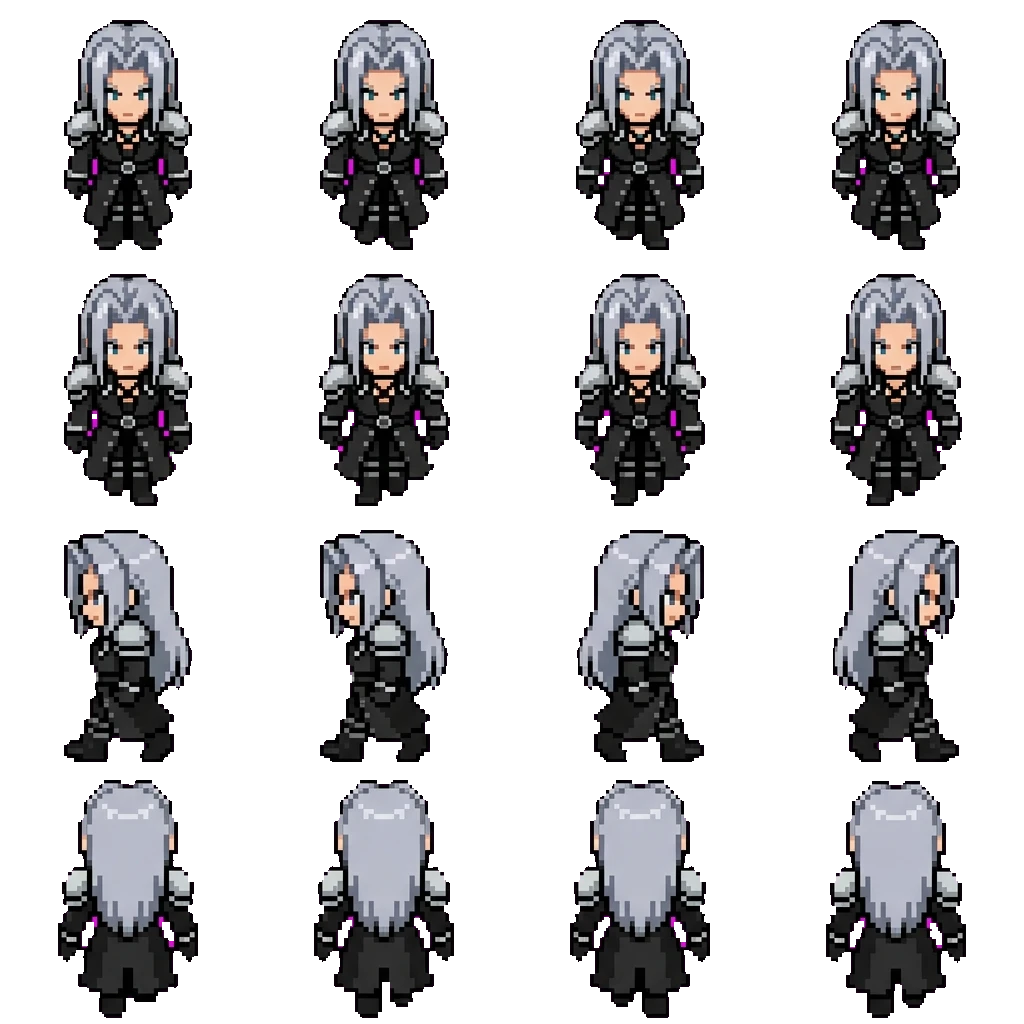 Sephiroth movement sprite