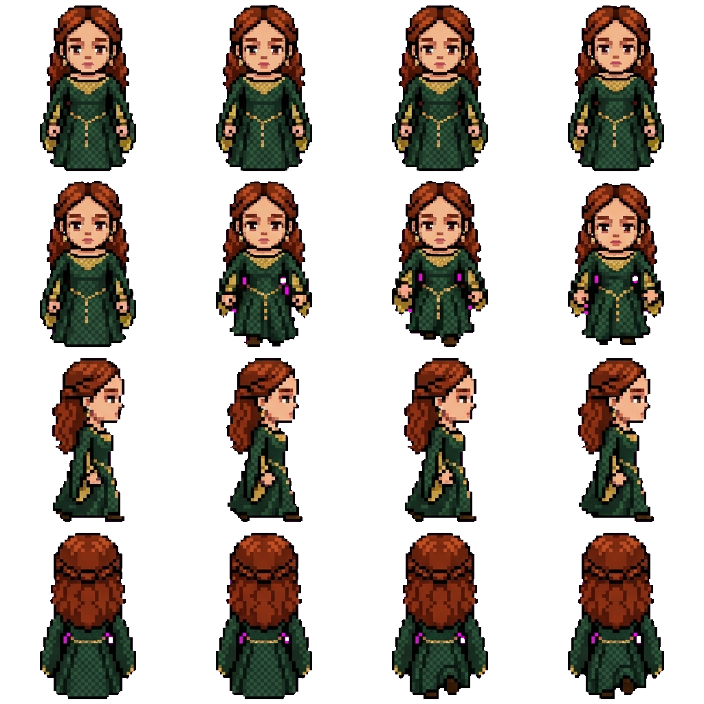 Alicent Hightower movement sprite