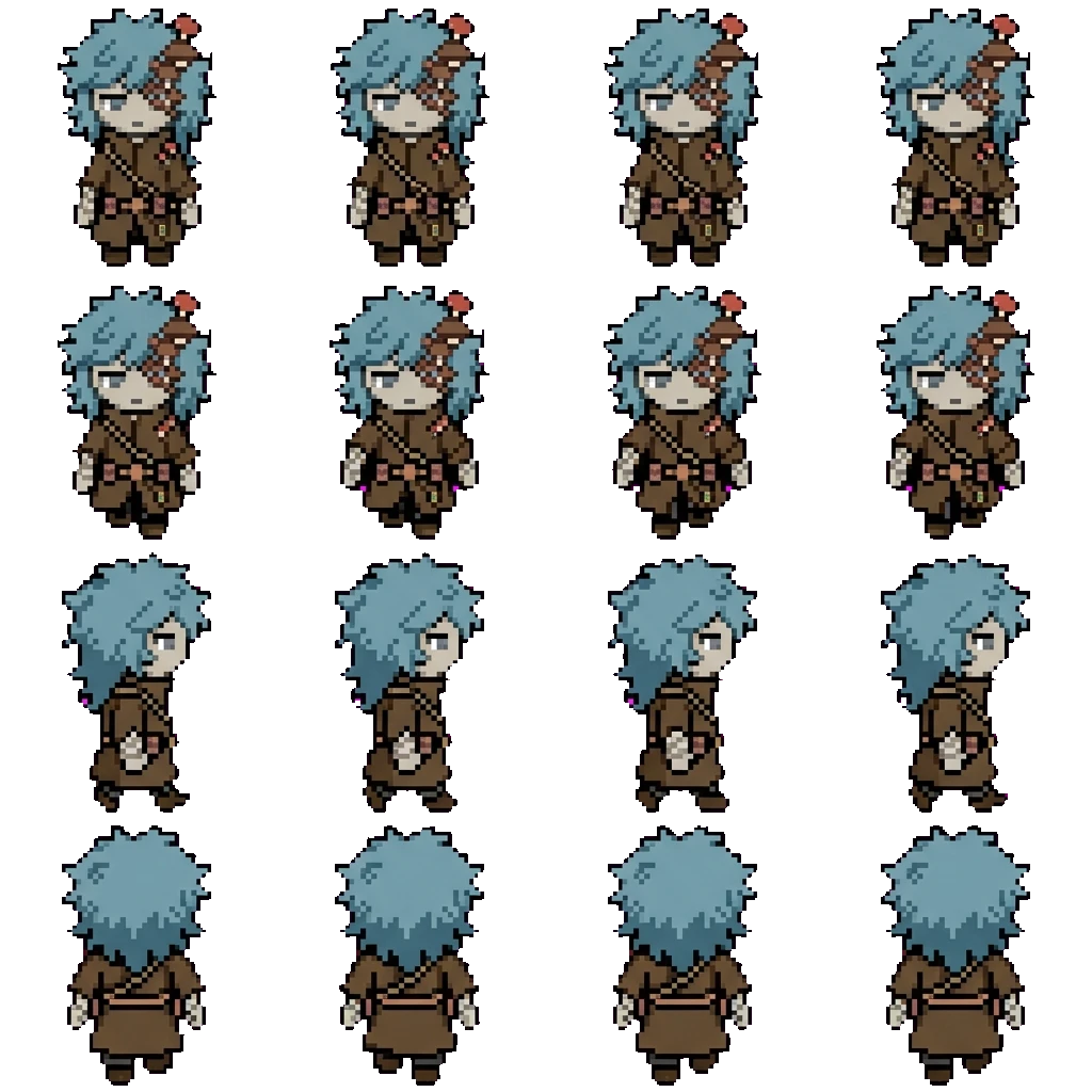 Mushroom movement sprite