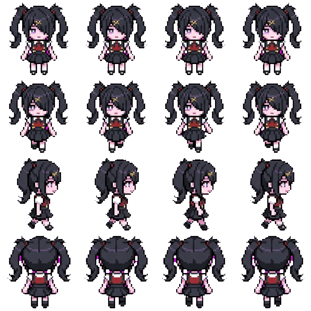Ame movement sprite