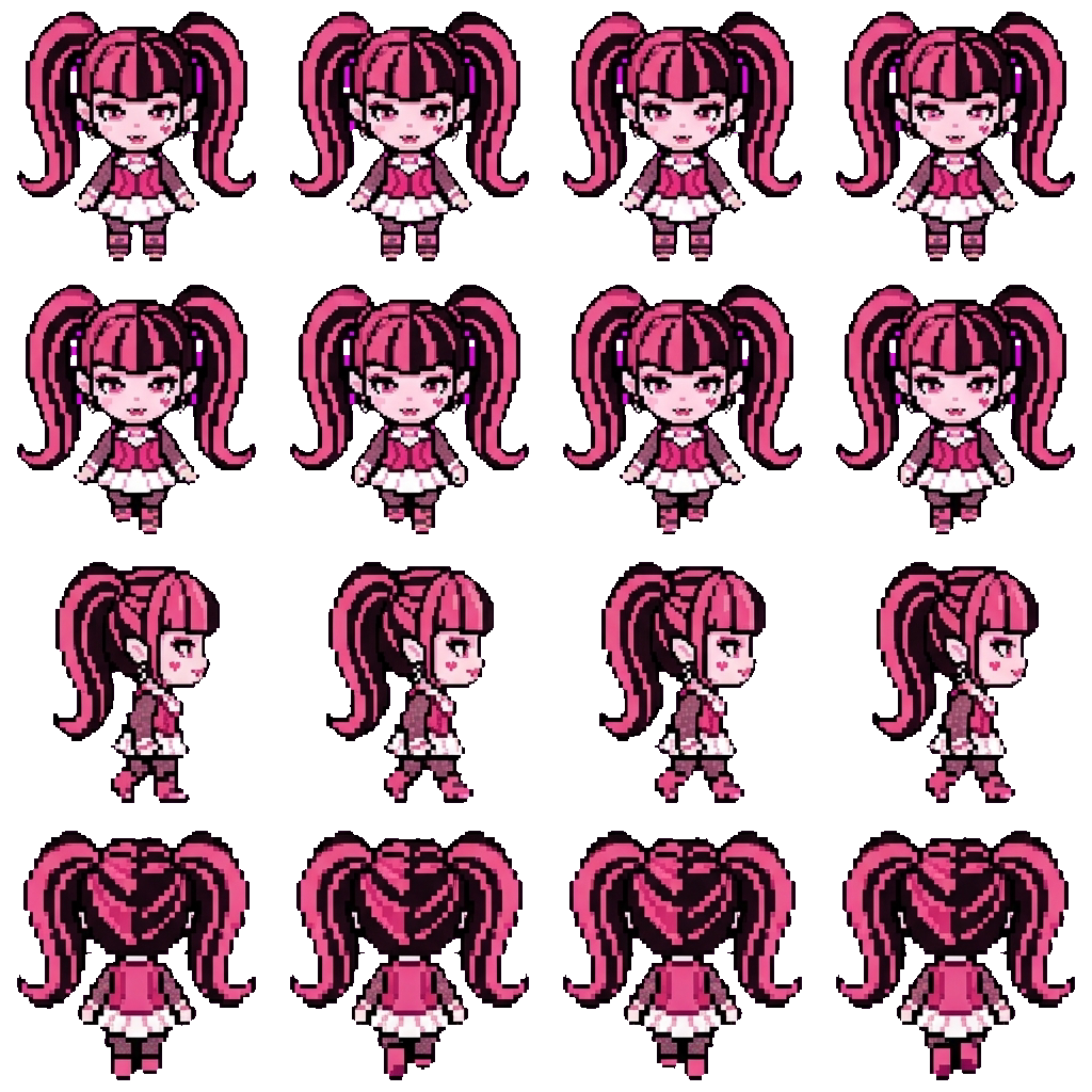 Draculaura movement sprite