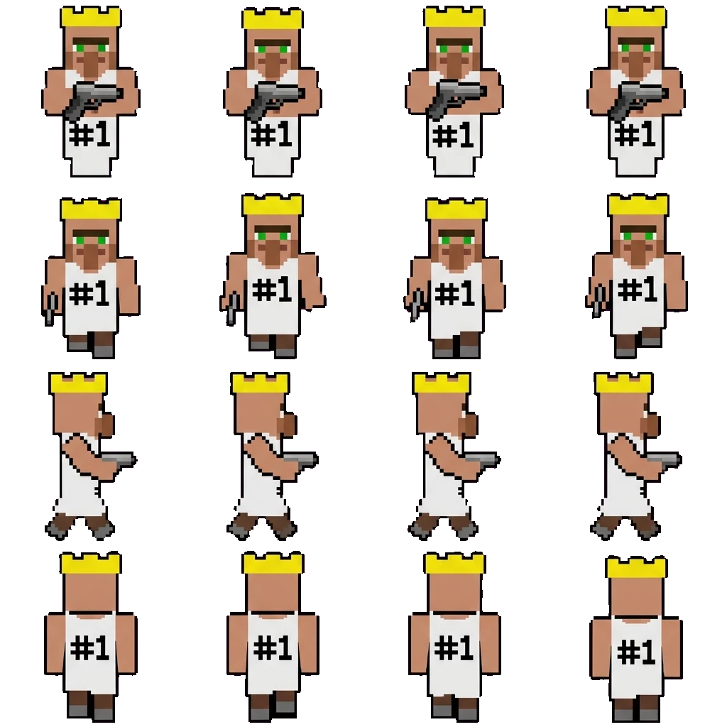 Baby Villager movement sprite