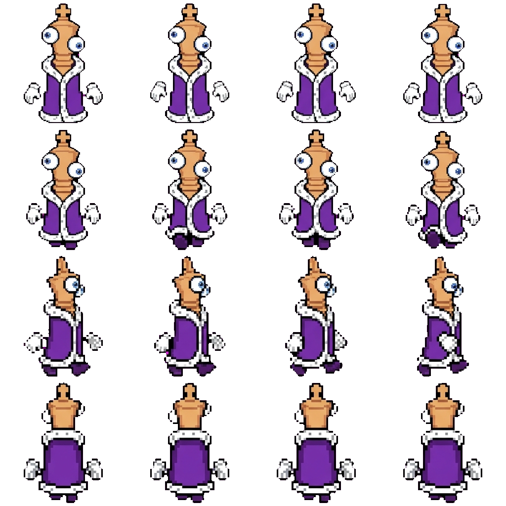Kinger movement sprite
