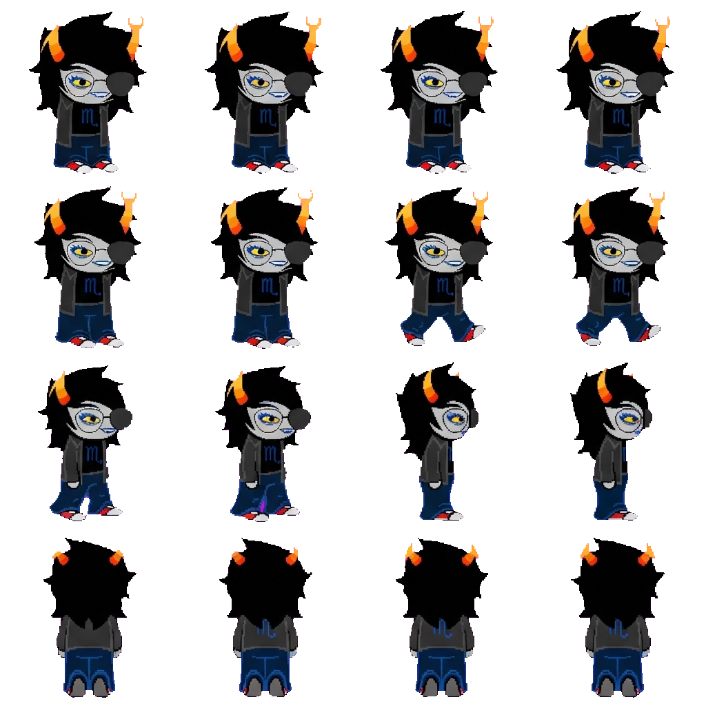 Vriska Serket movement sprite