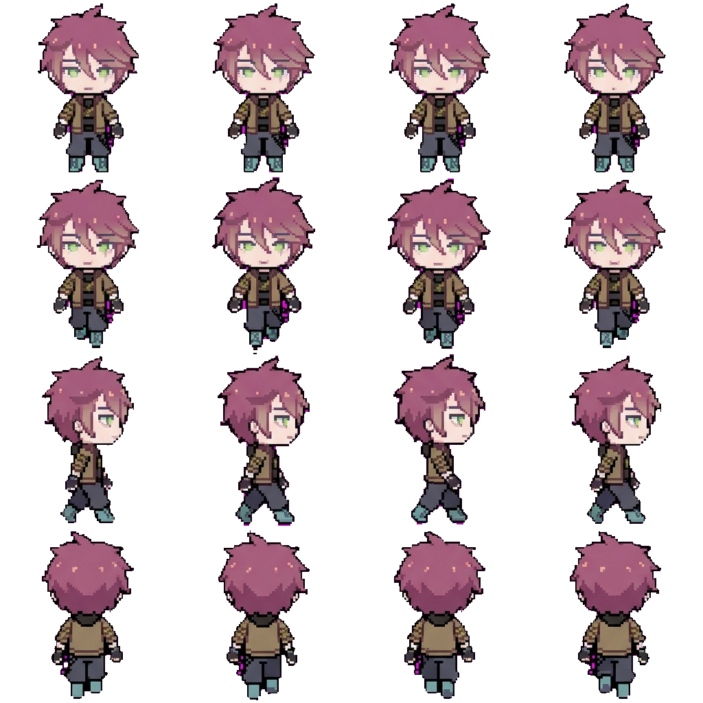 Noah movement sprite