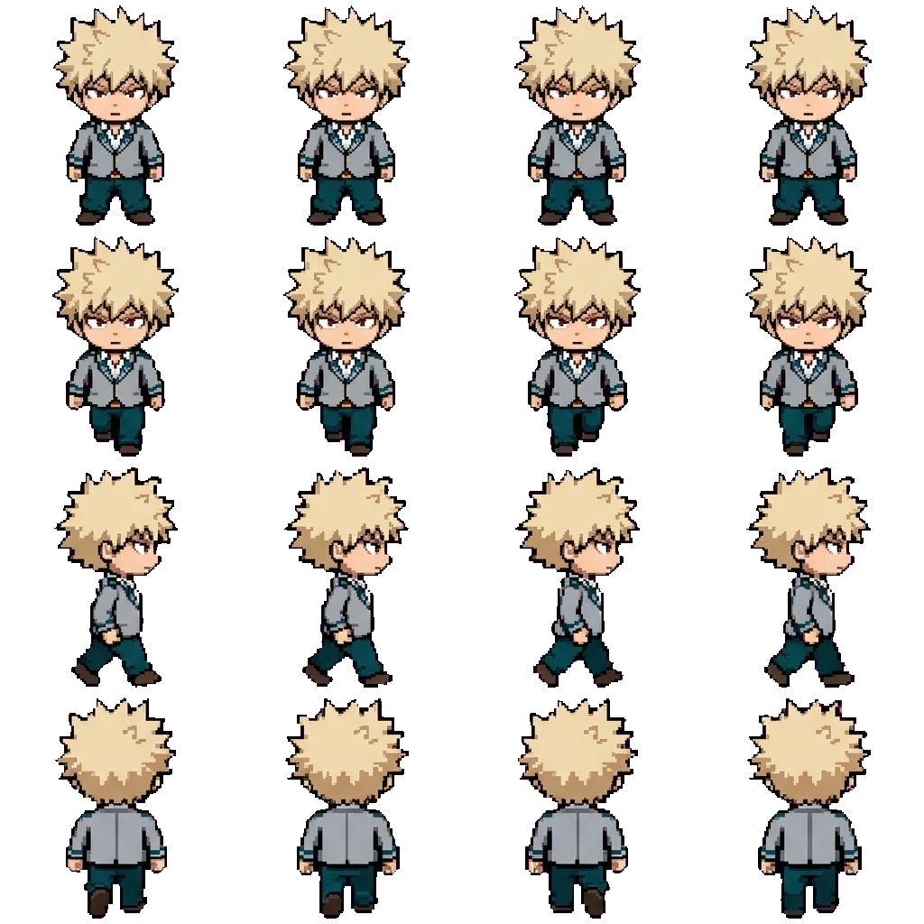 Bakugo movement sprite