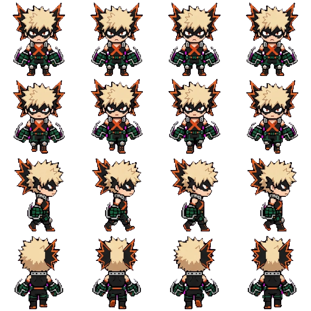 Bakugo movement sprite