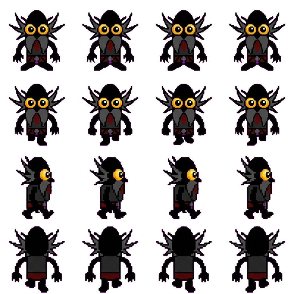 Cassandra movement sprite