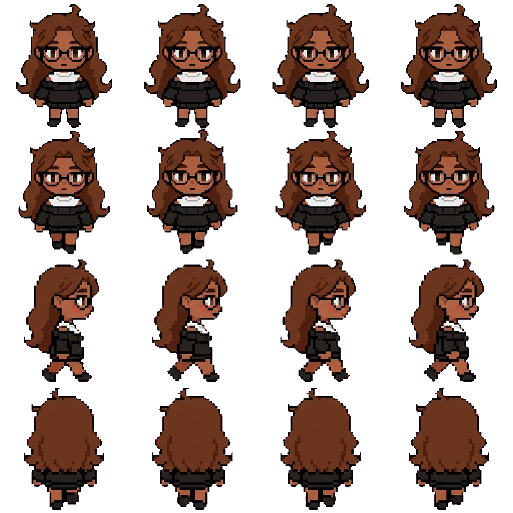 Ángela movement sprite