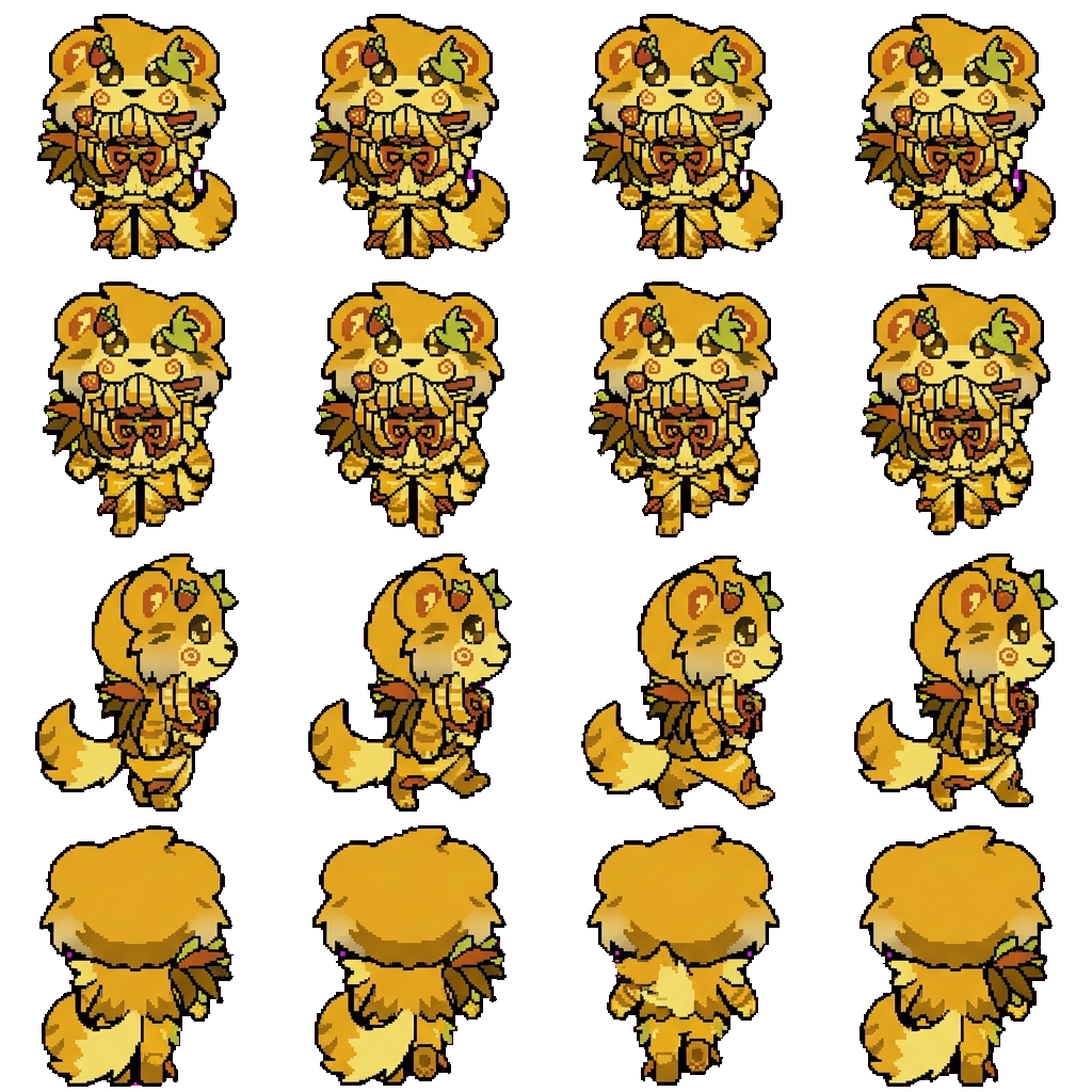 Pear movement sprite