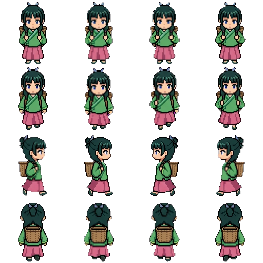 Maomao movement sprite