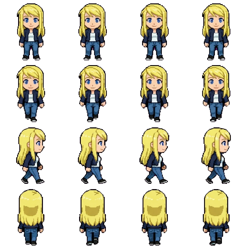 Winry movement sprite