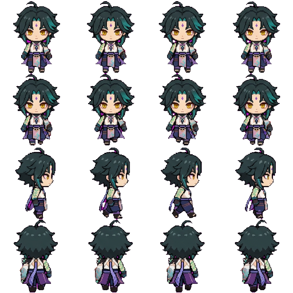 Xiao movement sprite
