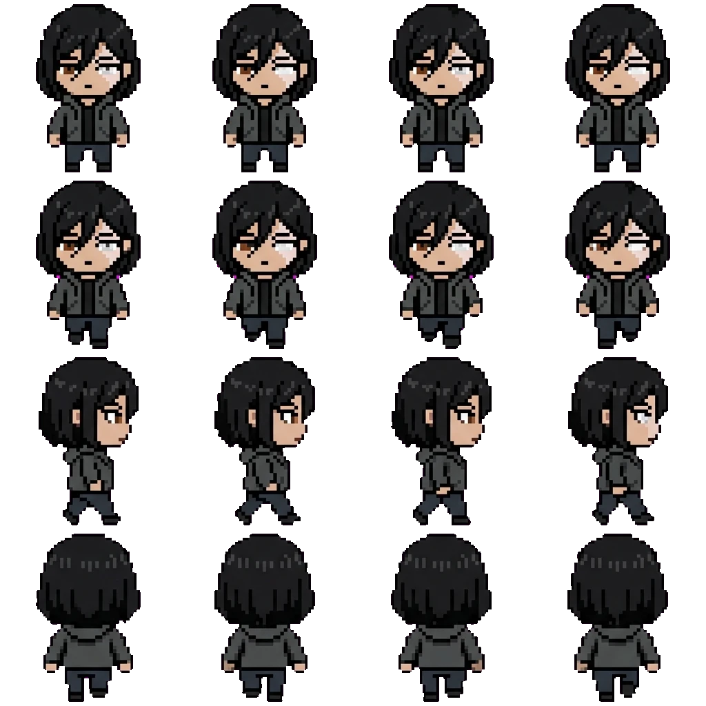 Courtney movement sprite