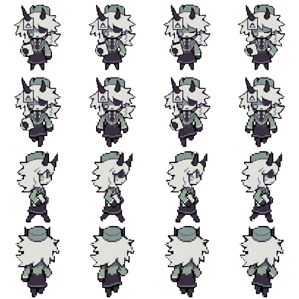 Miss Grace movement sprite