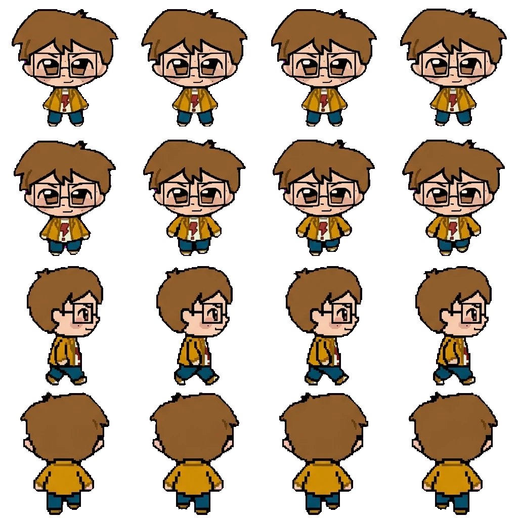 Bill movement sprite