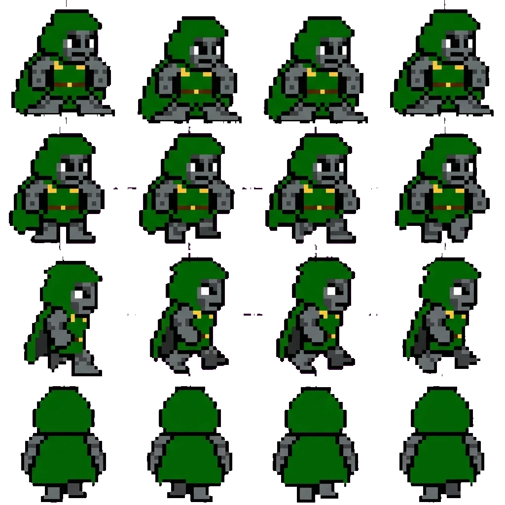 Doctor Doom movement sprite