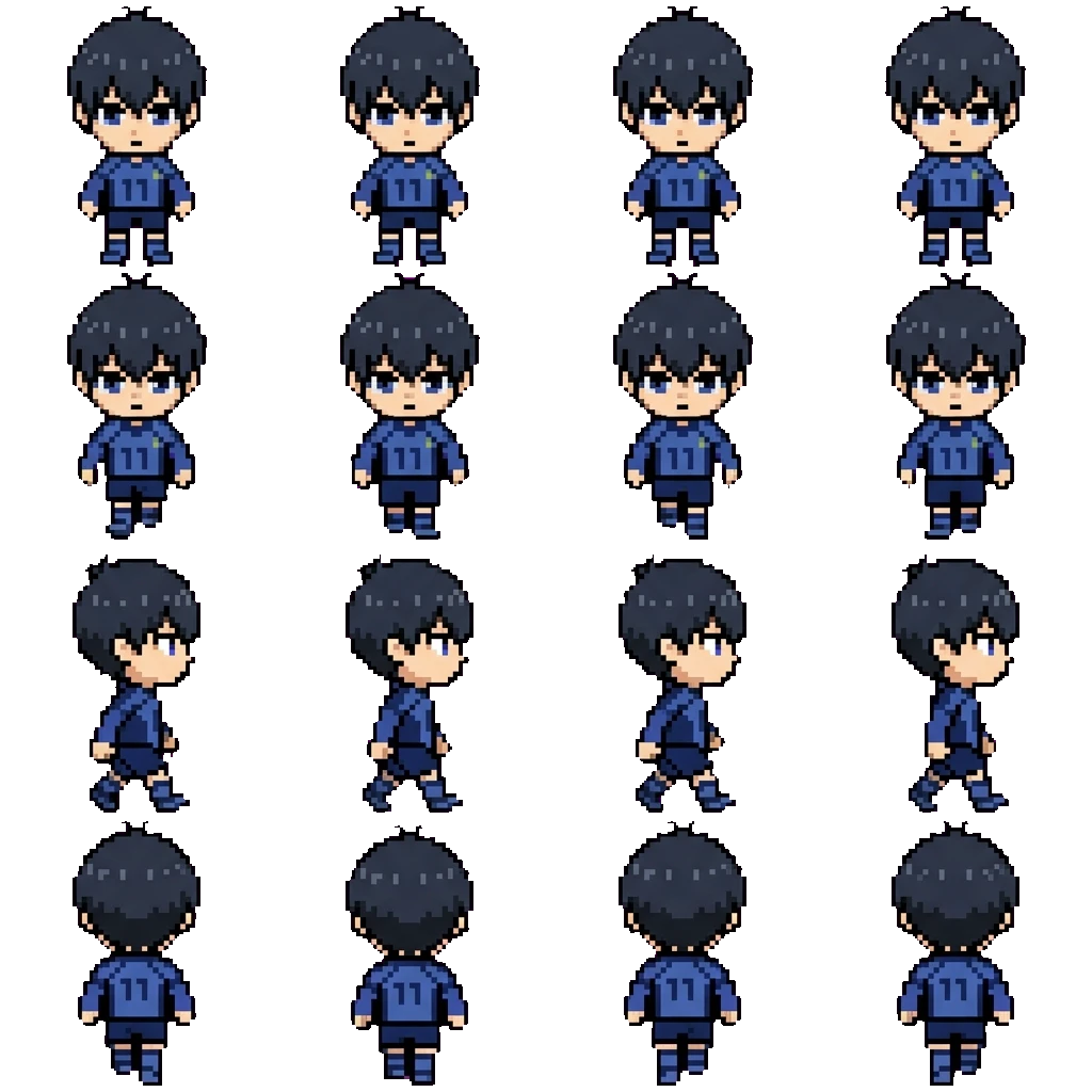 Isagi movement sprite