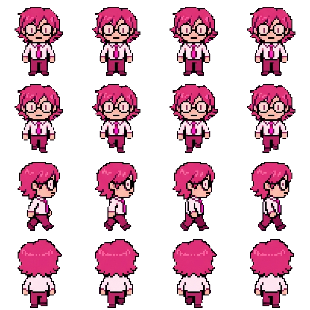 Proffersor Theodore movement sprite
