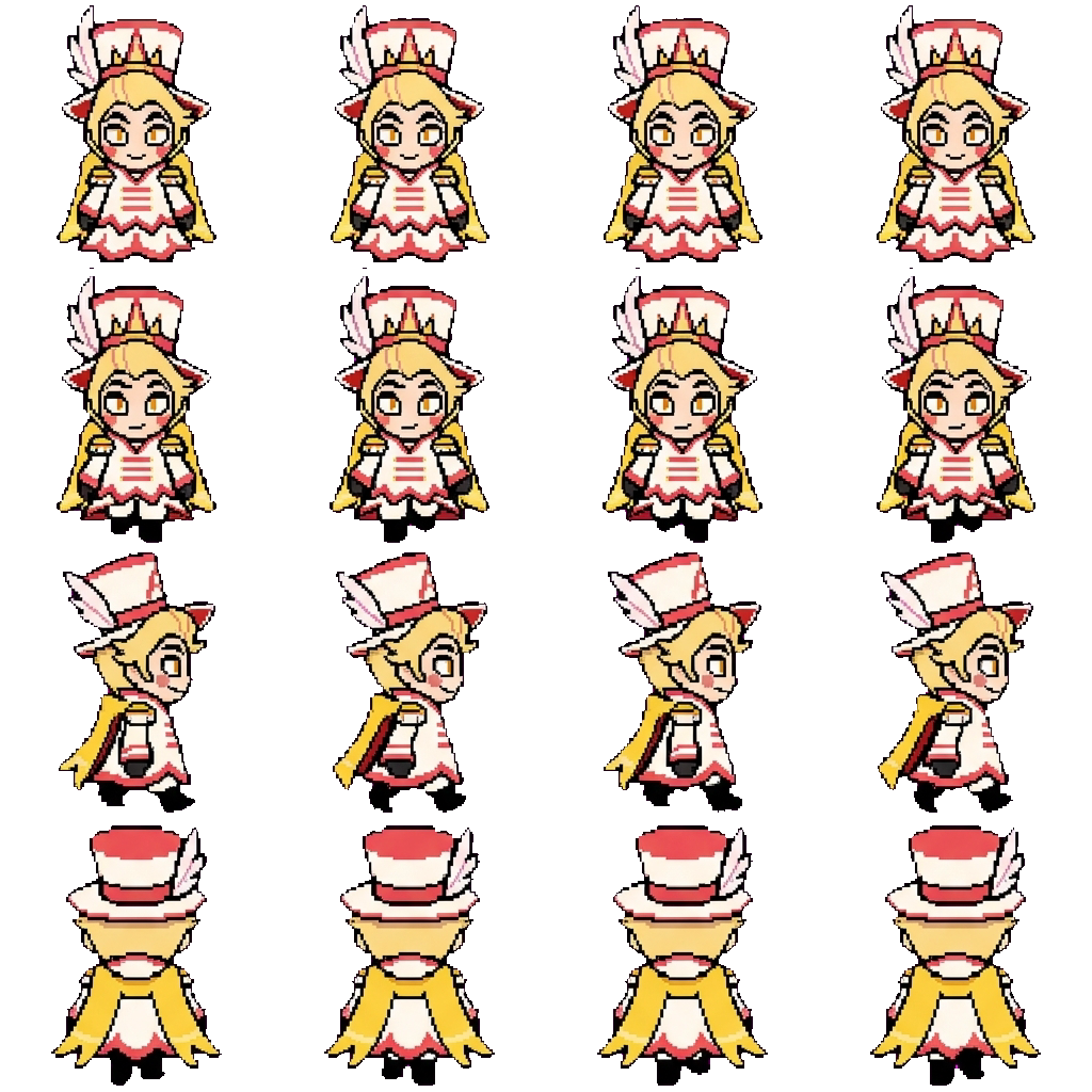 Abel movement sprite