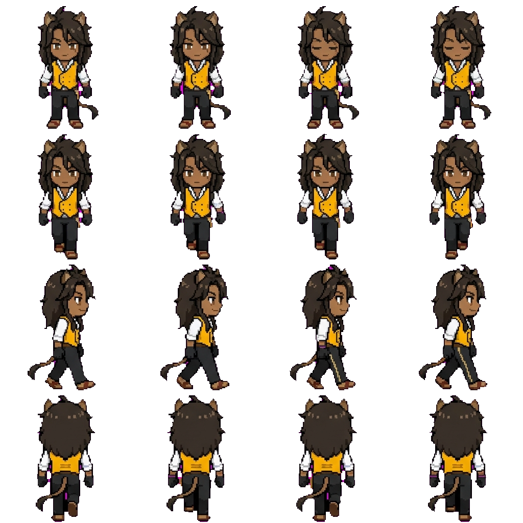 Leona Kingscholar movement sprite
