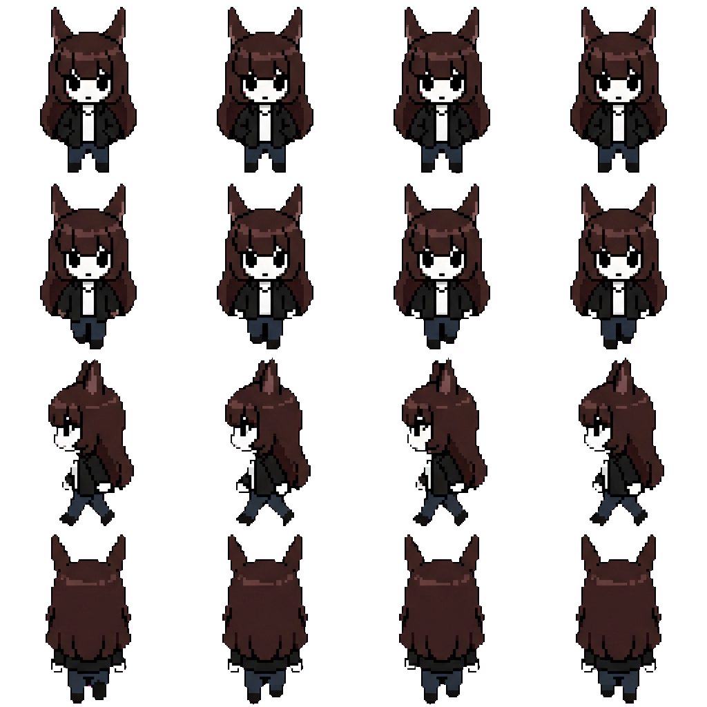Carol movement sprite