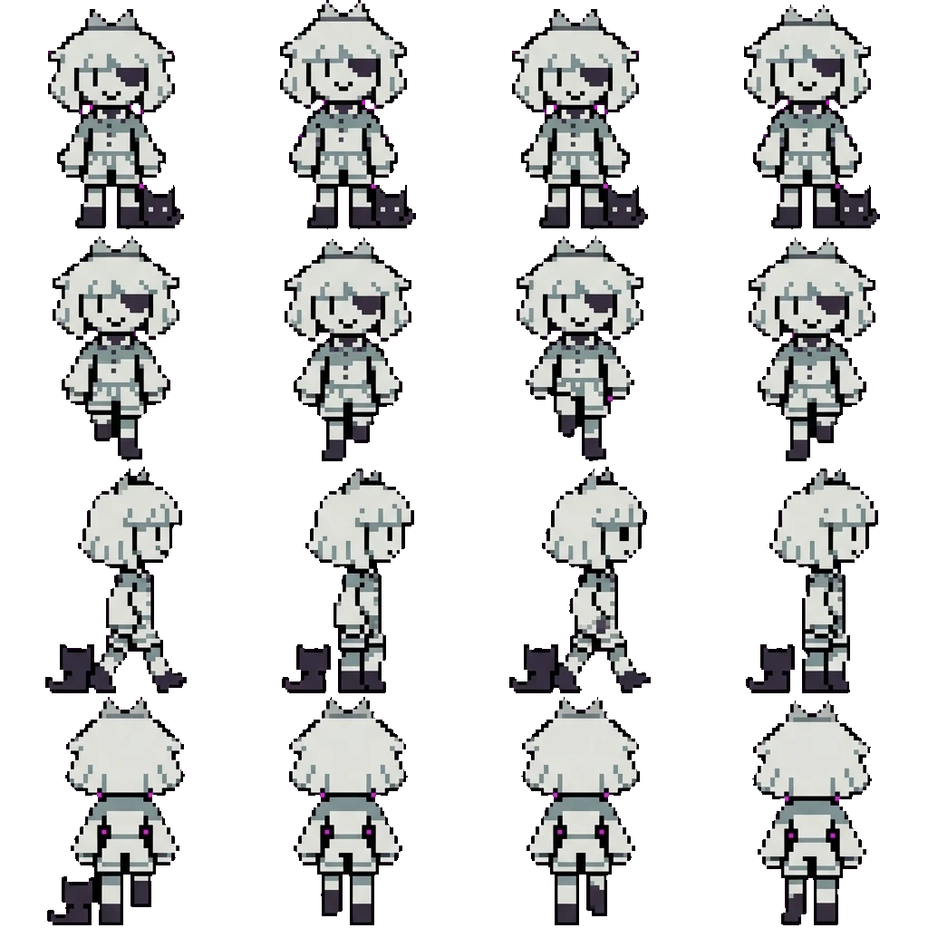 claire movement sprite