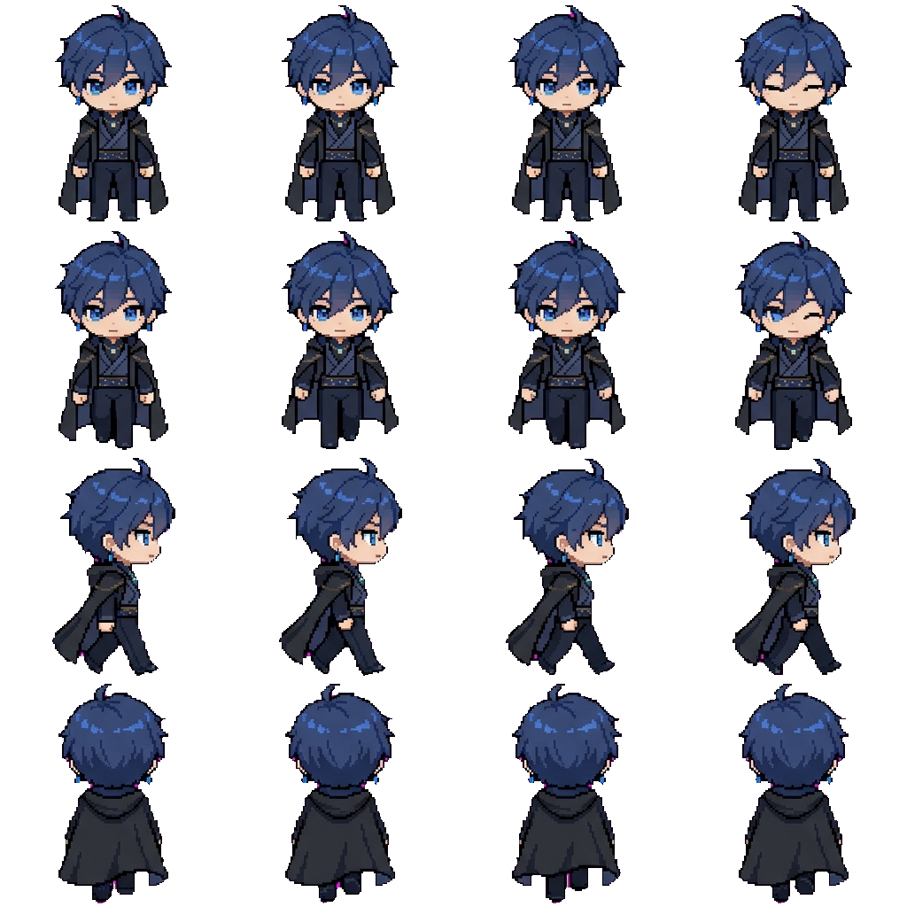 Zephin movement sprite