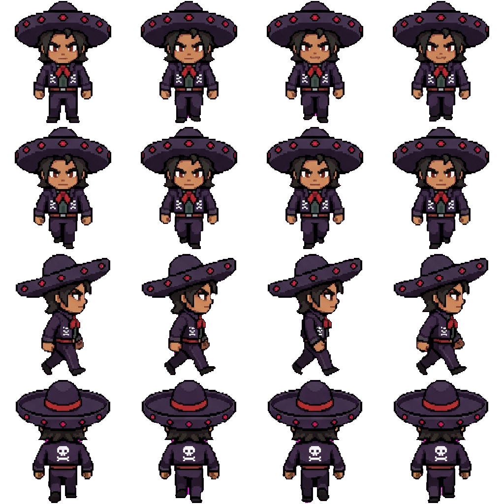 Leo movement sprite