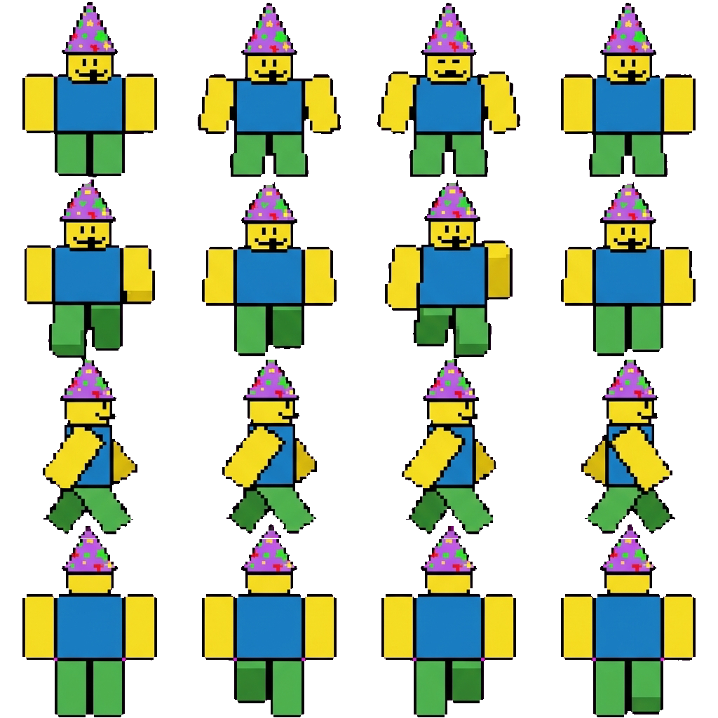 Party Noob movement sprite