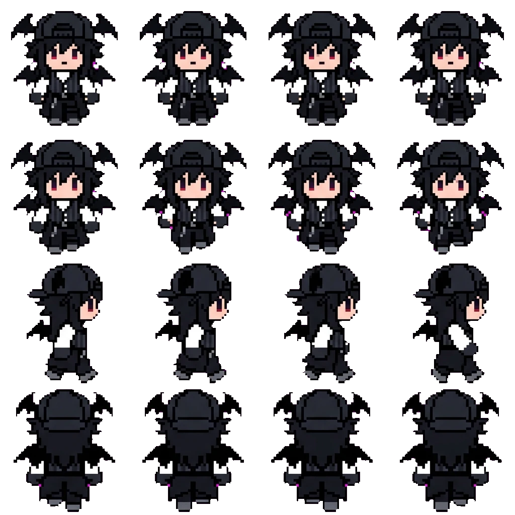 Inky movement sprite