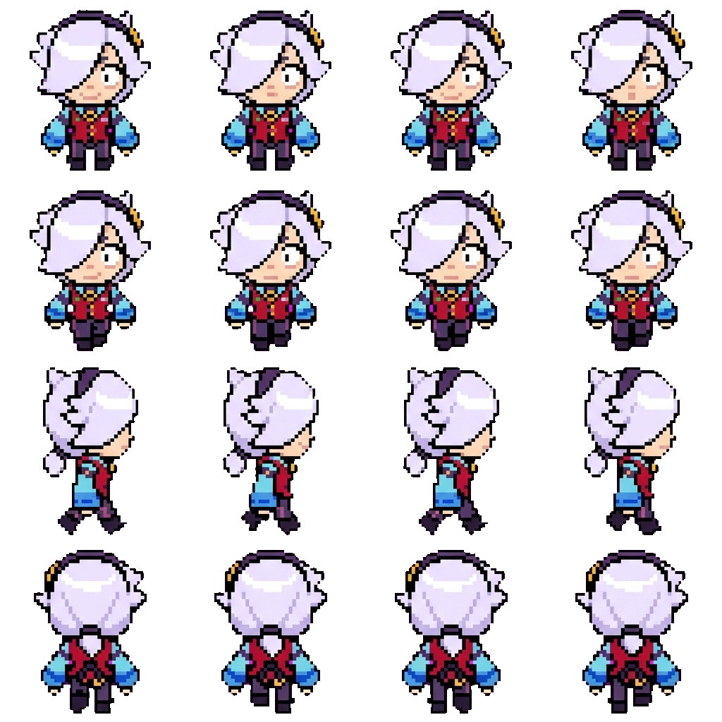 Colette movement sprite