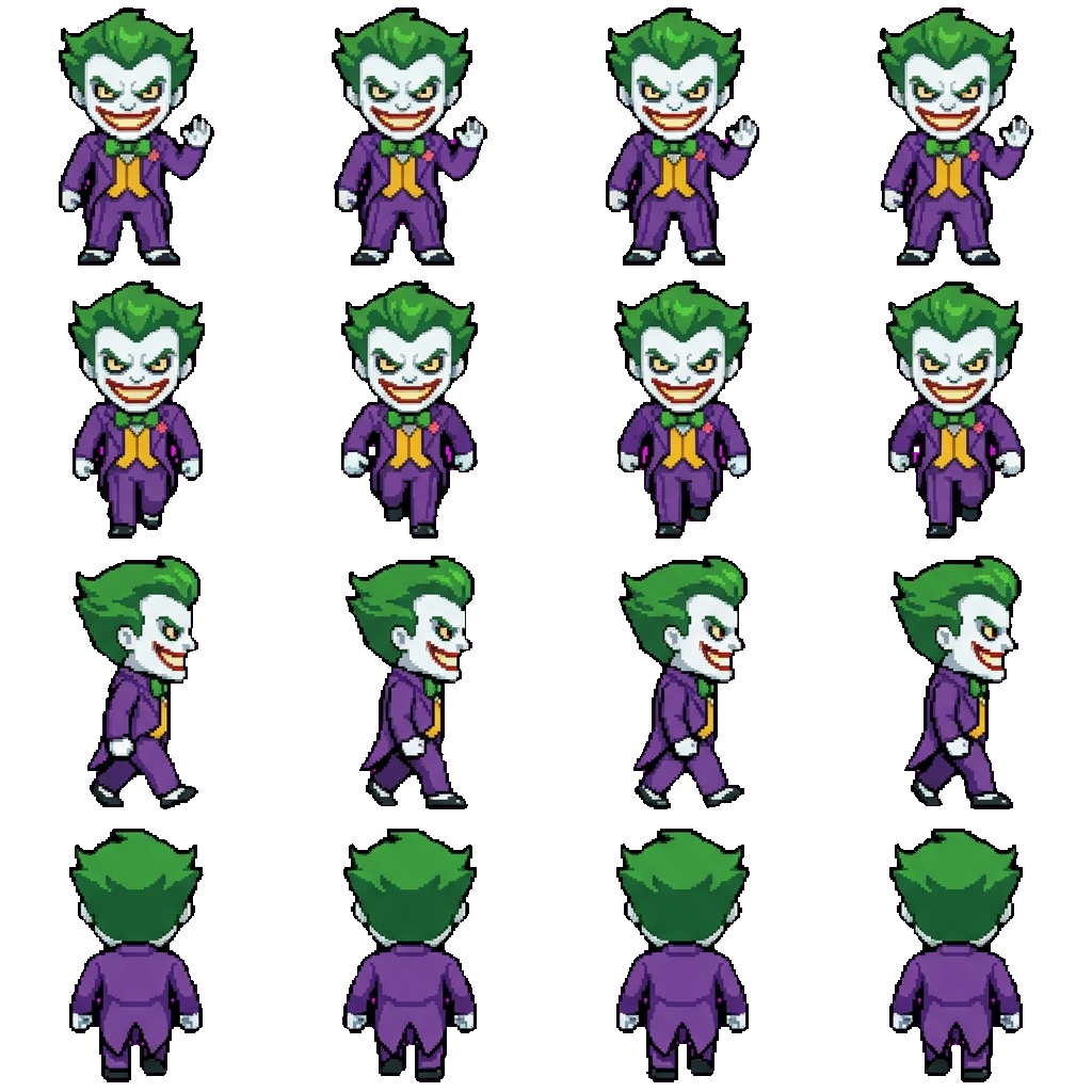Joker movement sprite