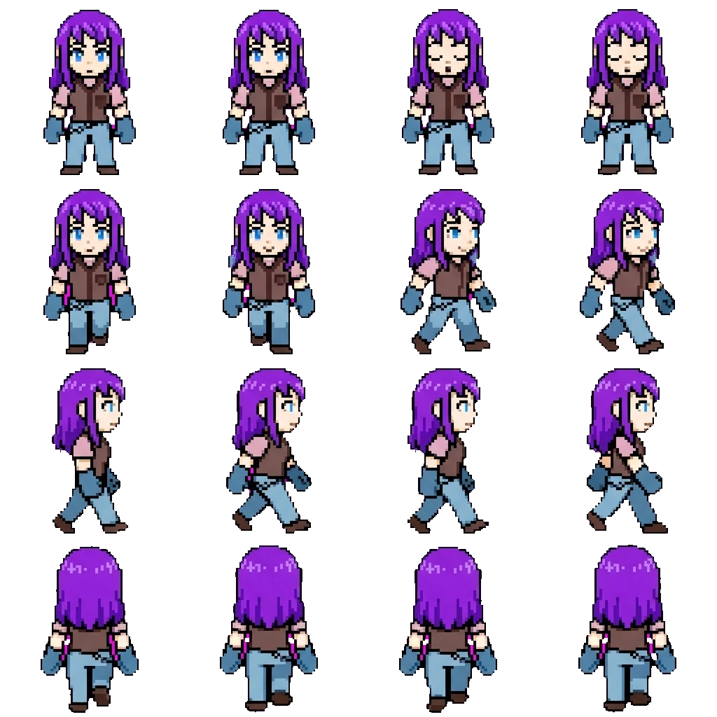 Aurora movement sprite