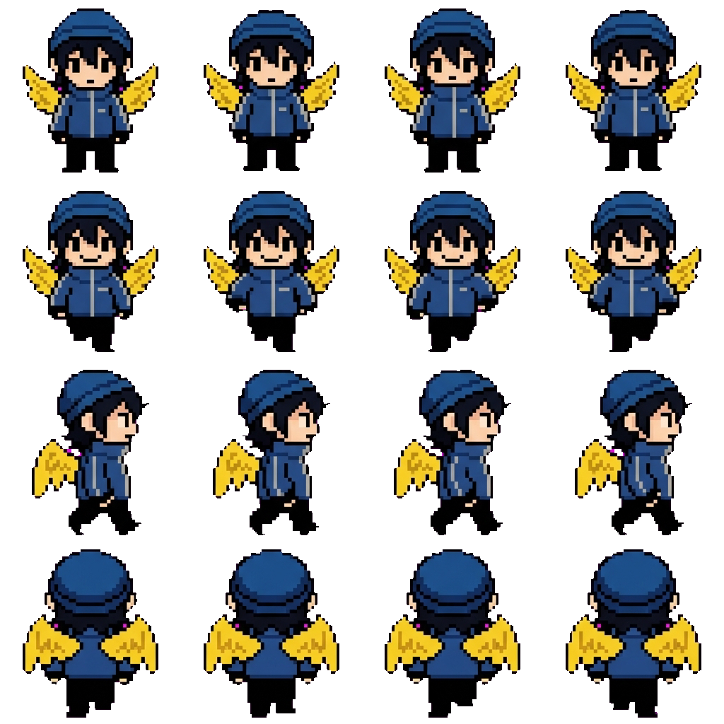 Quackity movement sprite