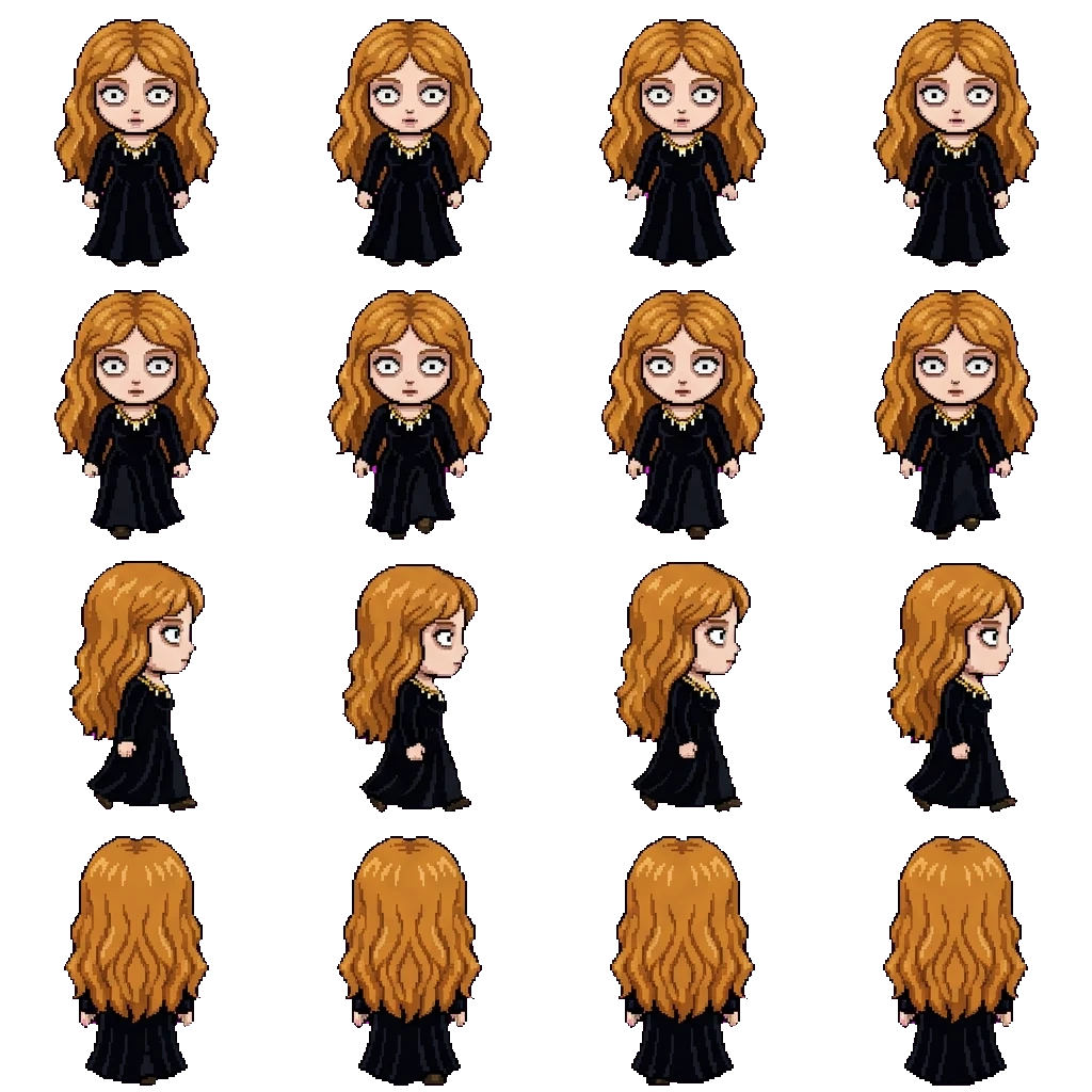 Lady Lysandra movement sprite