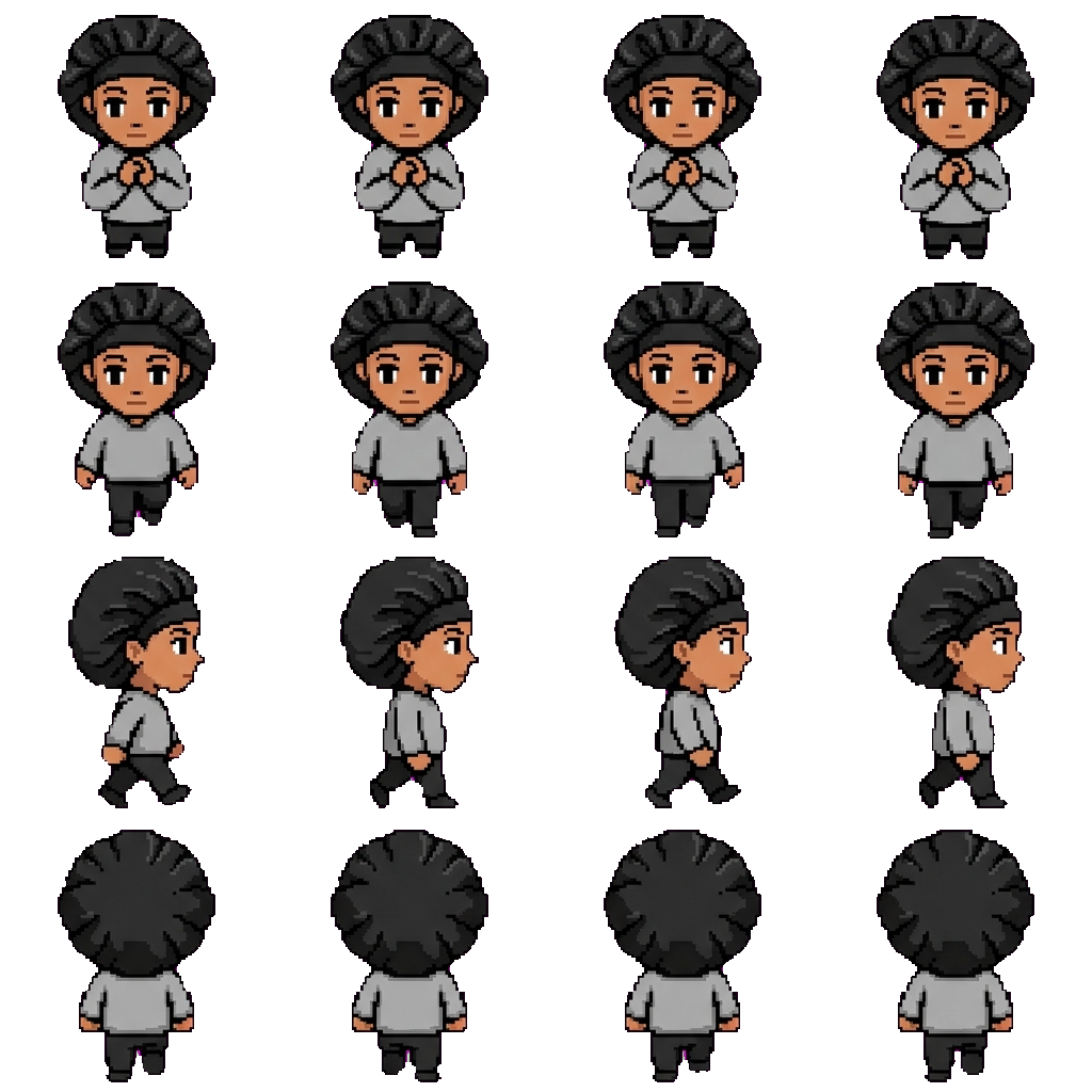 Jamir movement sprite