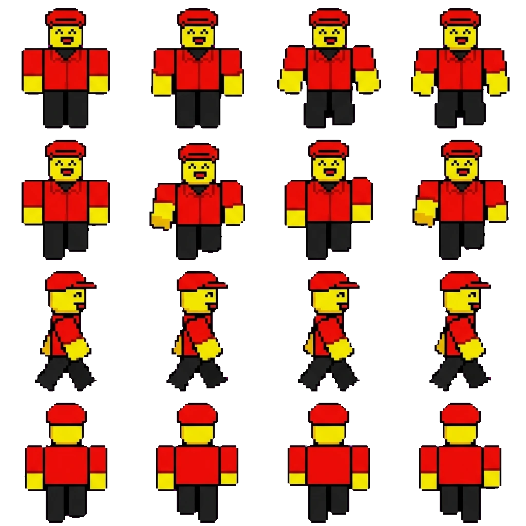 Elliot movement sprite