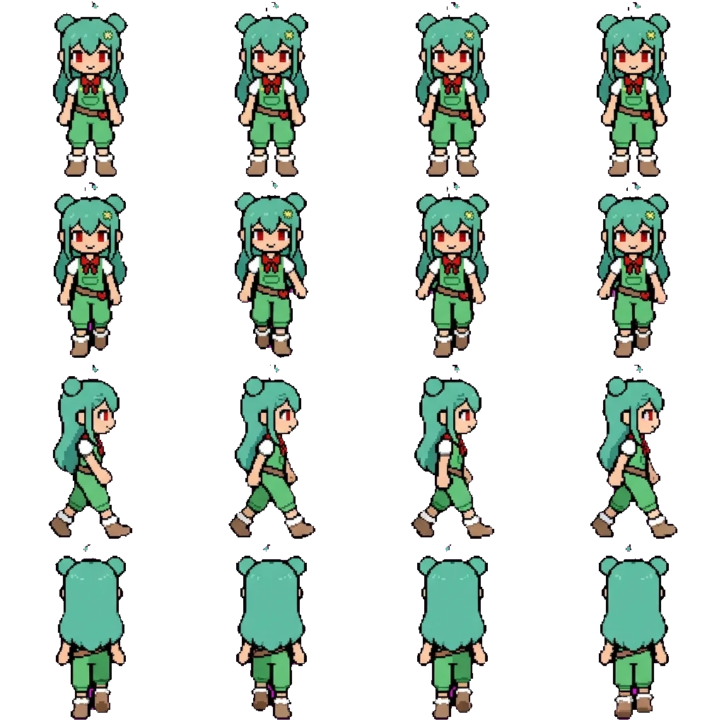 Yume movement sprite