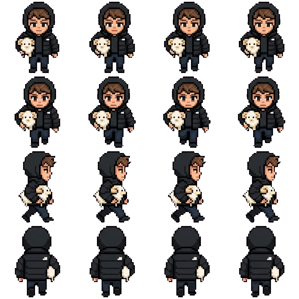 Matheo movement sprite